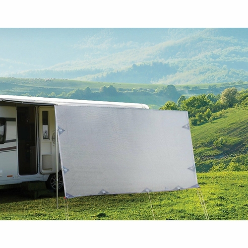 Main 4.9 x 1.8m Caravan Privacy Screen Side Roll Out Awning image