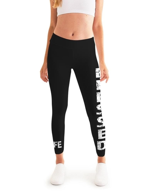 Main Blessed Graphic Style Womens Leggings image