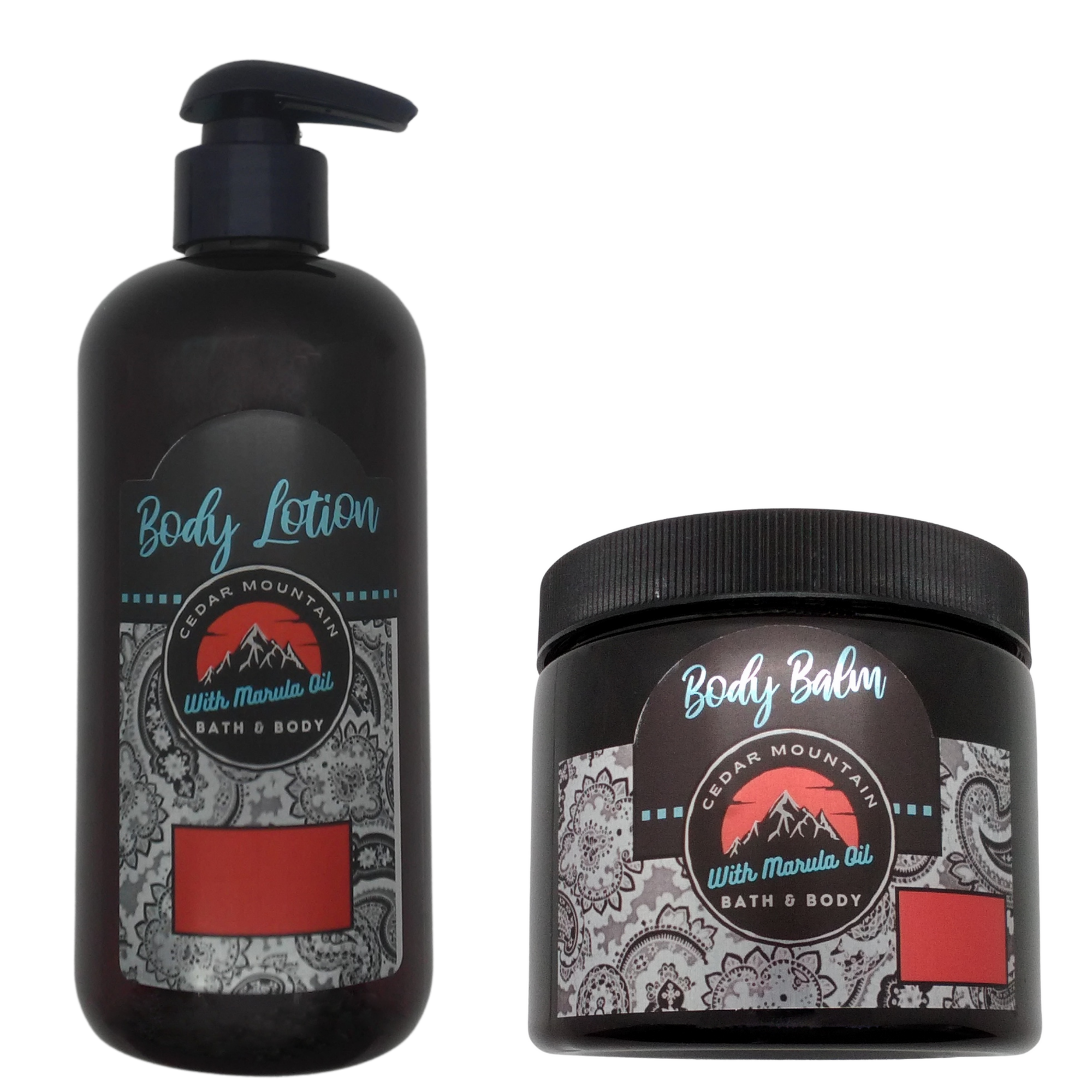 Main Cedar Mountain Apples & Blackberry Scented Marula Oil Body Lotion and image