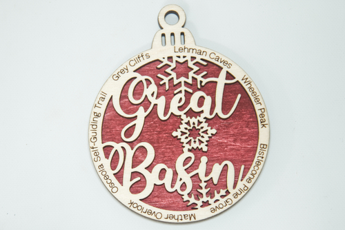 Main Great Basin National Park Christmas Ornament image