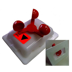 Main Dr. Shrink DS-683WP B 4 x 5 in. Wind Powered Self Adhesive Vent, B image