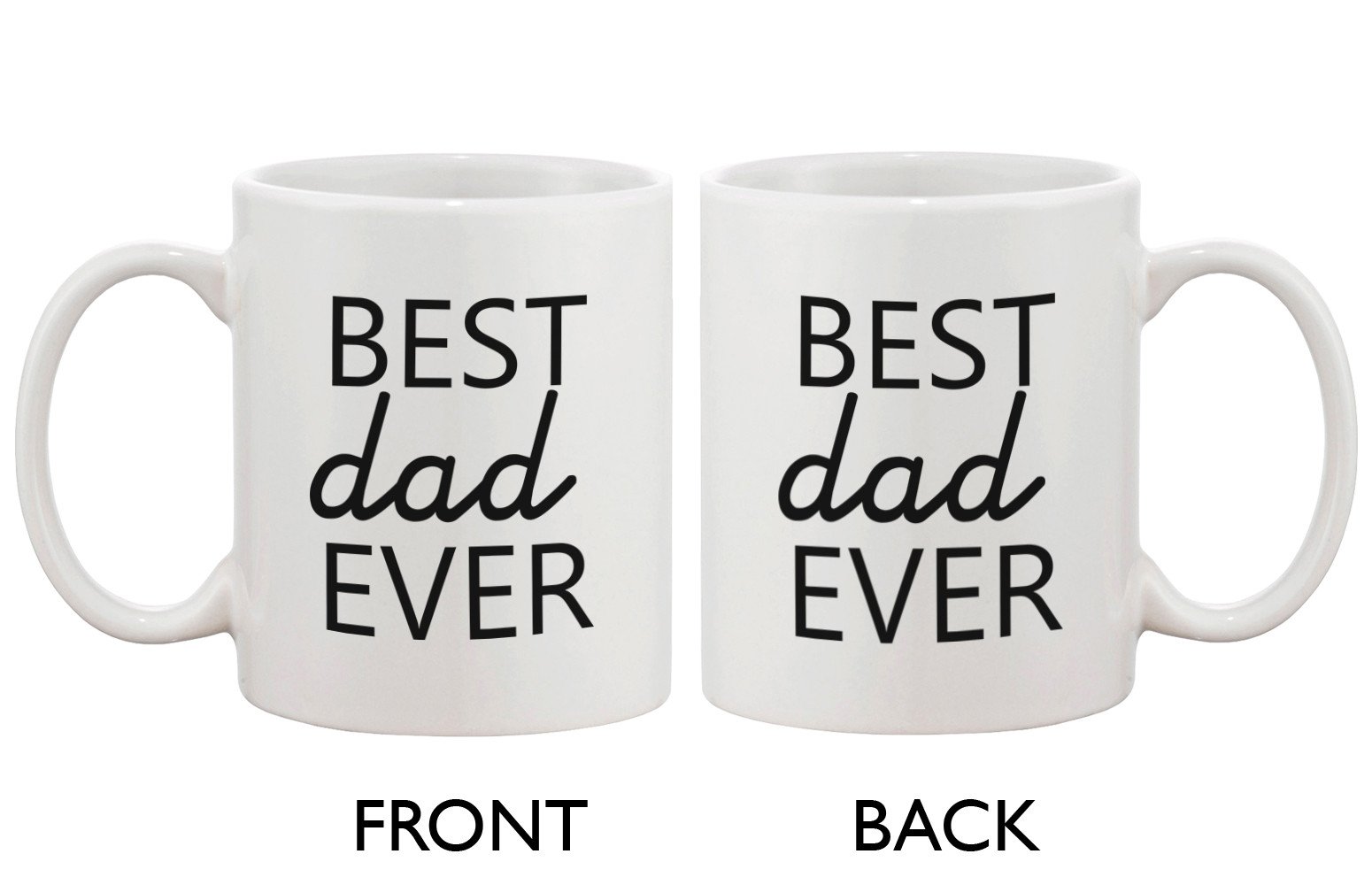 Main Father's Day Mug for Dad - Best Dad Ever. Father's image