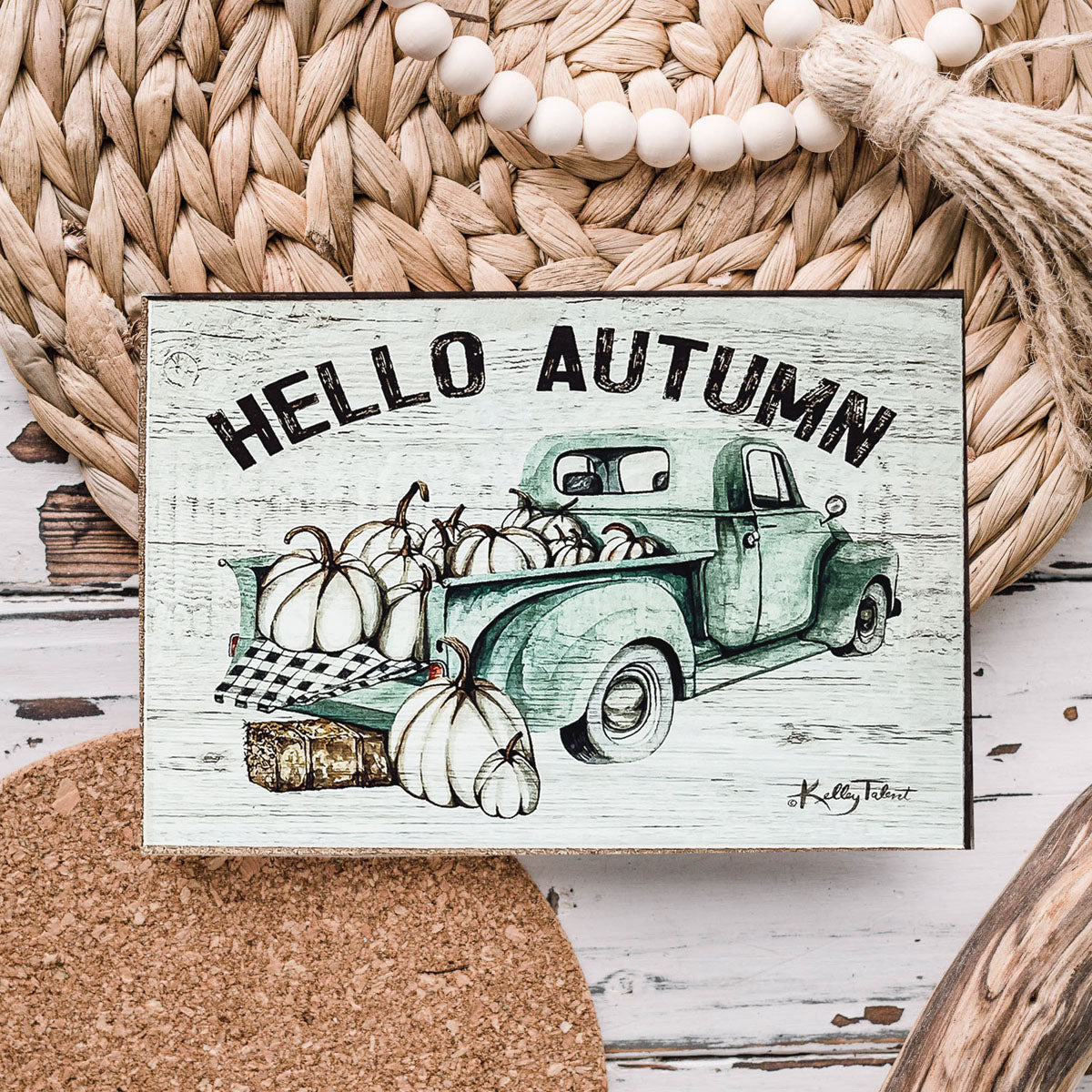 Main Hello Autumn Teal image