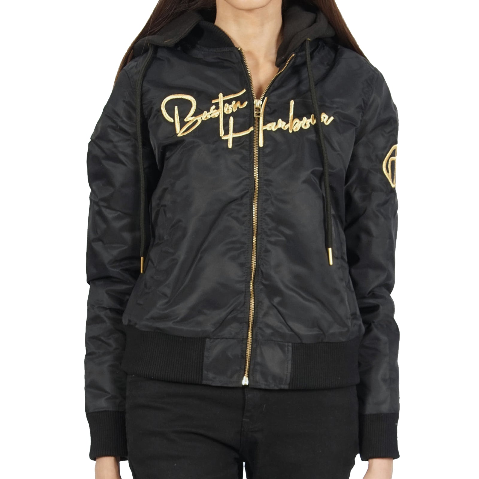 Main Ibiza Hooded Black Jacket image
