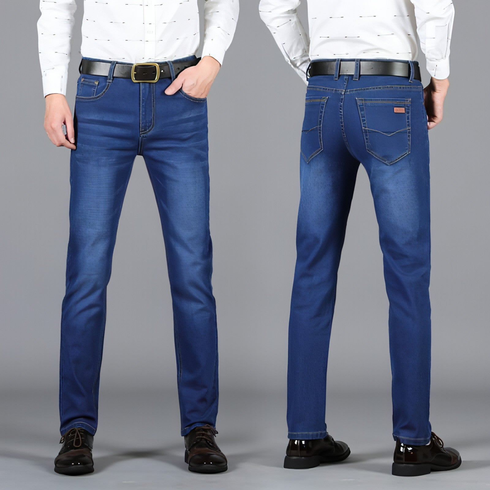 Main Men's Slim Stretch Slim Straight-leg Jeans image