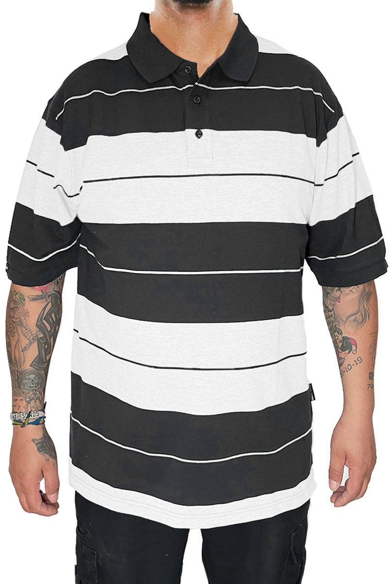 Main Old School Pique Polo Shirt image