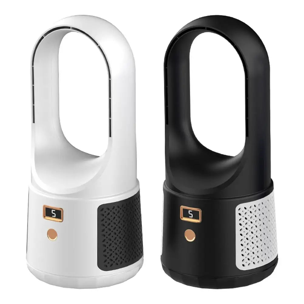 Main Portable Fan Household Bladeless Electric Fan Rechargeable Standing image