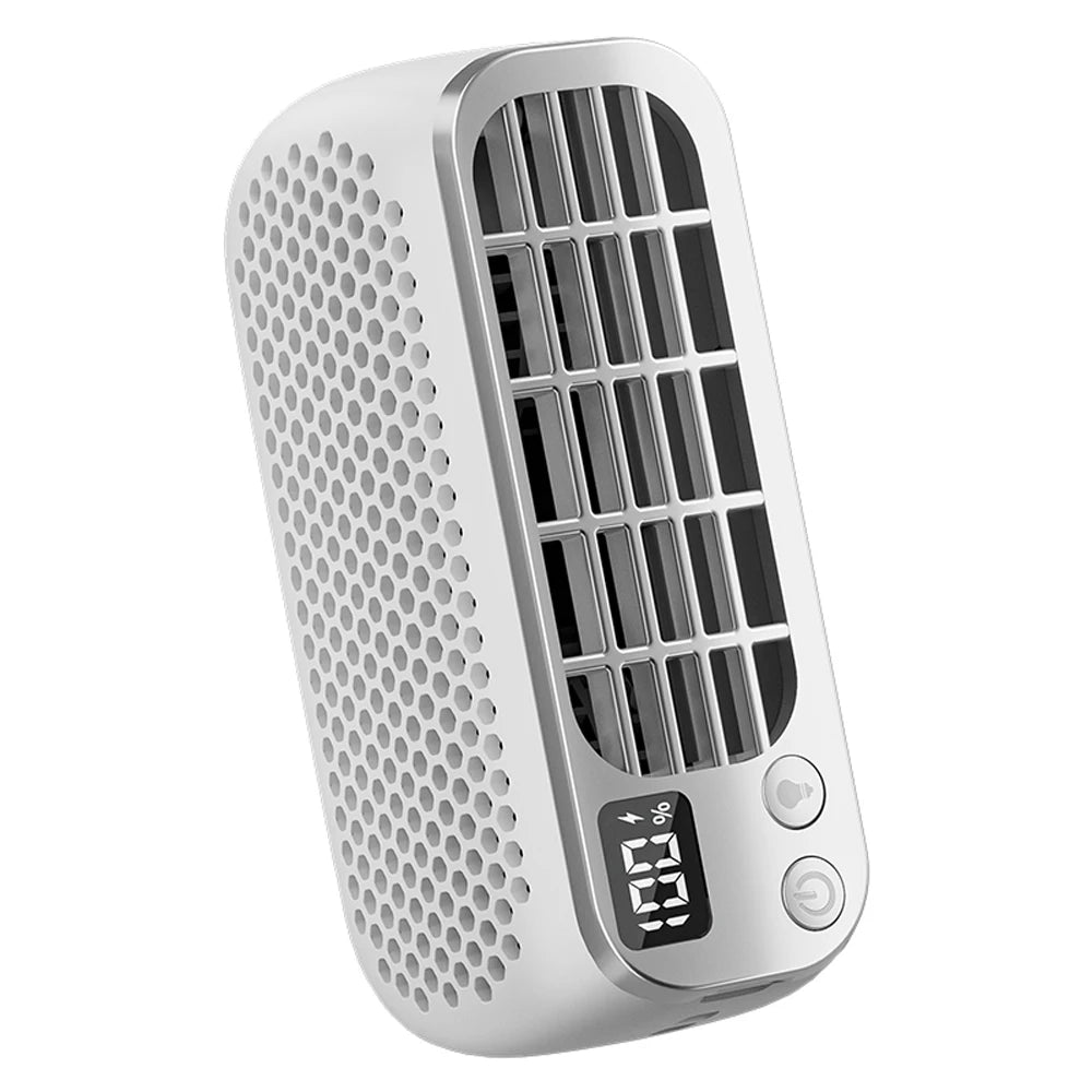 Main Portable Bladeless Fan Desktop Cooling Fan with Night Light 5 Wind image