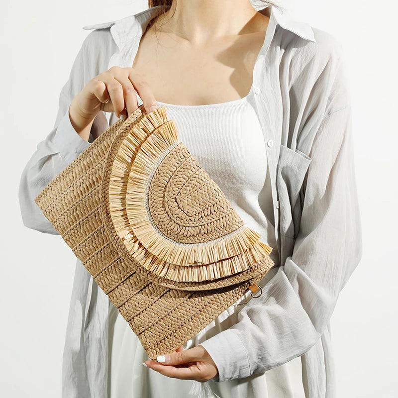 Main Raffia Straw Weaven Bag image