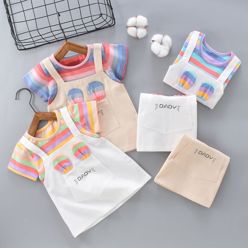 Main Summer Pure Cotton Thin Children's Dress image