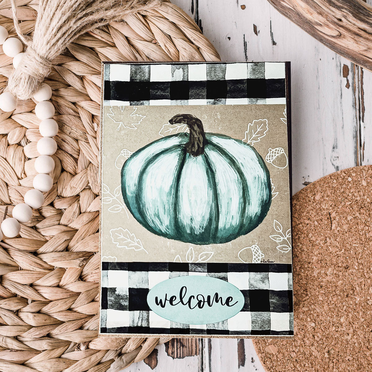 Main Teal Welcome image