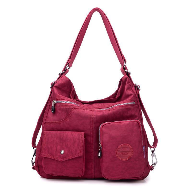 Main Waterproof Multi-functional Nylon Bag For Ladies image